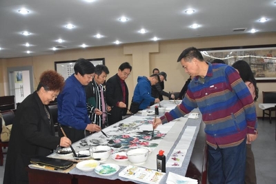 【乐山】“川南渝西统一战线双圈同心合作联盟” 乐山市新联会、荣昌区新专联开展书画艺术交流活动
